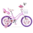 thumbnail image 2 of Bicicleta R12 Bimex Dolly Con Luz y Sonido Blanco/Rosa, 2 of 4