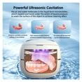 thumbnail image 5 of Ultrasonic Cleaner for Dentures Ultrasonic Retainer Cleaner with UV Light Ultrasound Cleaning Bath ,High Powerful, 5 of 7