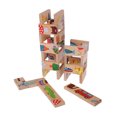 thumbnail image 4 of Furnoor Educational Toy,28pcs/set Animal Colored Building Blocks Set Wood Puzzle For Baby Kids Games, 4 of 8