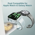 thumbnail image 4 of Aootek Foldable Qi2 15W Wireless Charger,3 in 1 charging station Compatible with MagSafe for iPhone12-16 Series & Samsung S6-S25 Series,Airpods4/3/2/Pro/Pro2 & Galaxy Buds Series,Apple Watch Ultra/SE, 4 of 12
