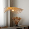 thumbnail image 3 of lionlar Rustic Ceiling Hanging Light Fixture Chandelier Foyer LED Pendant Lighting 1 1 Tier, 3 of 8