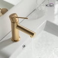 thumbnail image 3 of Kibi Circular X Single Handle Bathroom Vanity Sink Faucet, 3 of 3