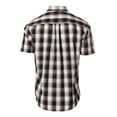 thumbnail image 3 of Gioberti Men's Short Sleeve Plaid Shirt, 3 of 3