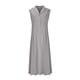 thumbnail image 4 of Vestido informal para mujer: largo con botones, cuello elegante, cómodo para el verano, lavable a máquina, 4 of 4