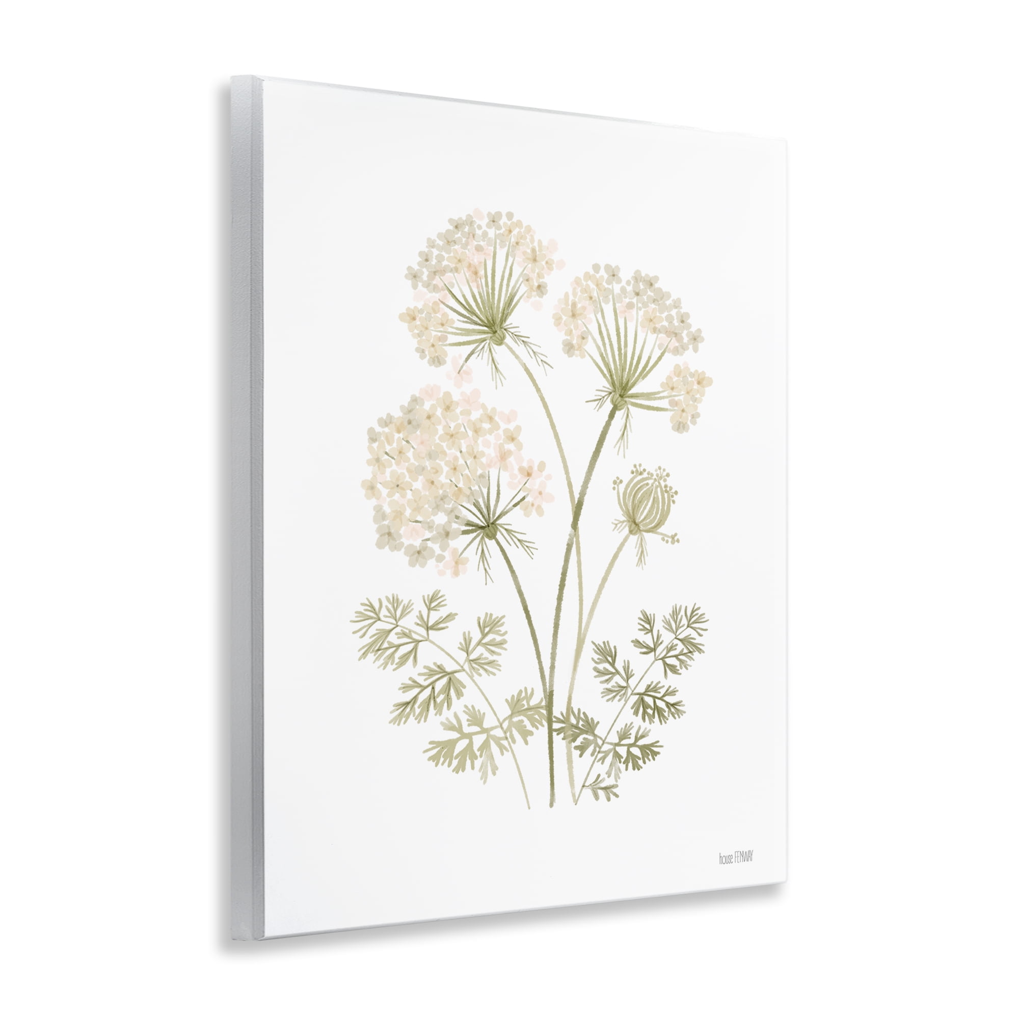 Stupell Industries Muted Cottage Dandelions Plants & Flowers Painting Unframed Art Print Wall Art, 11 x 14
