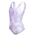 thumbnail image 5 of Rgdypko 13-14 Years Teens Wimsuits For Girls Sleeveless Surf Beach Sport 1 Piece Swimsuit Retro Girl Clothes Purple, 5 of 6