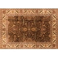 thumbnail image 1 of Ahgly Company Indoor Rectangle Oriental Orange Industrial Area Rugs, 7' x 10', 1 of 4