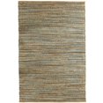 thumbnail image 1 of 8 x 10 ft. Blue & Natural Braided Jute Area Rug, 1 of 1