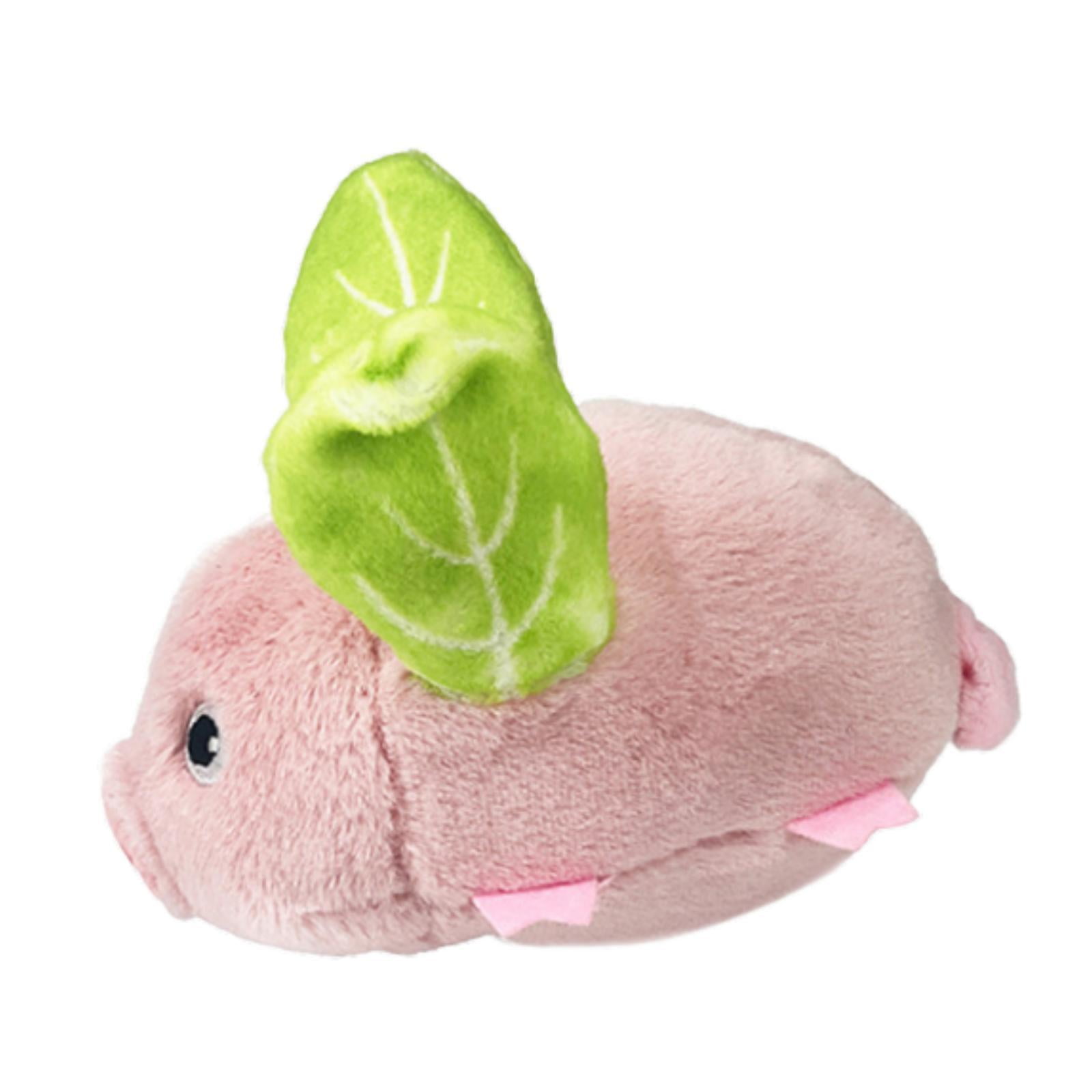 Interactive Cat Toy Plush Toy Kitten Toy Automatic Simulated Pig for Indoor Cats Entertainment and Enrichment