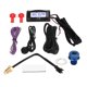 thumbnail image 3 of Medidor de temperatura LCD digital DC12V Impermeable 4 en 1 Termómetro de motocicleta Velocidad de voltaje de tiempo de alta precisión con cables para conducción al aire libre ANGGREK Otros, 3 of 8