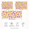 thumbnail image 2 of Yayeee Pillowcase Standard Size Set of 2 Satin Wrinkle Resistant Pillow Case, Yellow Stars Pattern, 2 of 7