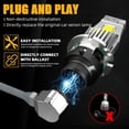 thumbnail image 3 of D2S D4S LED Headlight bulb HID D2R D2C D4R D4C 300W 50000LM Canbus Xenon Bulb Turbo Car Lamp Motorcycle Light Plug&Play Headlamp, 3 of 8