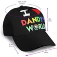 thumbnail image 2 of Dandys World Casquette de Baseball Mode Ajustable Imprimée pour Hommes et Femmes, 2 of 5