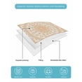 thumbnail image 5 of Boho Geometric Queen Size Down Alternative Comforter, Lightweight Comforter Quilt Bedding Set with Pillow Shams Ethnic Bohemian Farmhouse Art Motifs All Seasons Bed Comforter Duvet Insert 90"x96", 5 of 7