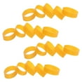 thumbnail image 3 of Minkissy 1Set Snowboard Accessory Yellow Rubber Binding Strap Stretchy Durable Brake Retainer, 3 of 8