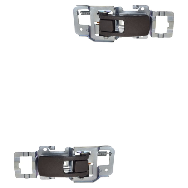 Manijas de PUERTA INTERIOR HUSHAN Par para Chevrolet Equinox 2005 al 2009 Delanteras/Traseras Color Negro