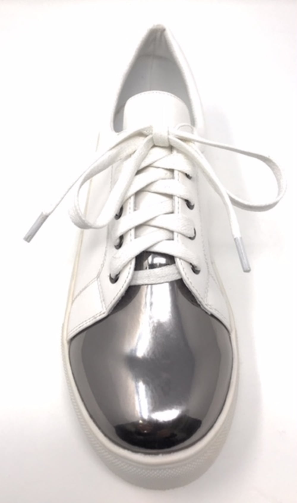 Forever Young Women's Metallic Tip Lace up Sneakers