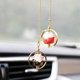 thumbnail image 1 of Ubiuolucky Cat Car Charm Porcelain Figurine Hanging Pendant, 1 of 4