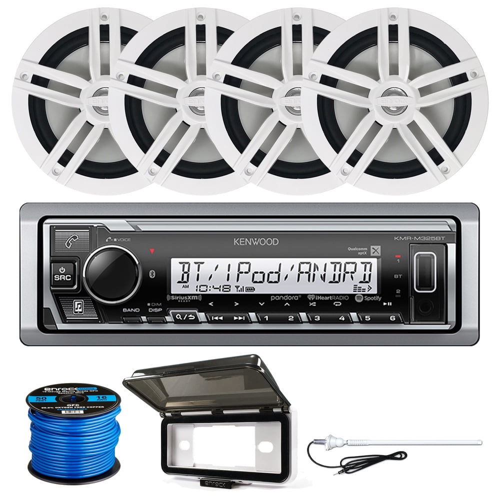Kenwood KMRM325BT Digital Media Marine SingleDIN