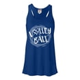 thumbnail image 1 of Go All Out Volleyball Distressed Ball Sleeveless Tank Top T-Shirt Mens/Women/Flowy, 1 of 3
