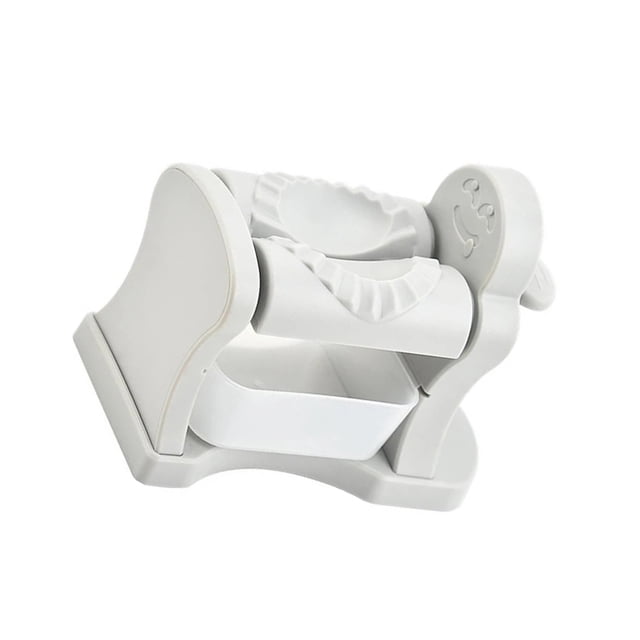 Bewildely Máquina semiautomática para hacer bolas de hervida, herramientas de molde de prensa Manual de doble cabezal, accesorio para hornear, Cocina y Comedor