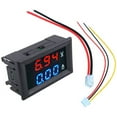 thumbnail image 2 of JacobsParts DC 100V 10A Voltmeter Ammeter Dual LED Display Panel Volt Guage Amp Meter Voltage Current Tester, 2 of 8