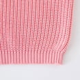 thumbnail image 7 of Gubotare Cute Sweaters for Toddler Baby Knit Sweater Crewneck Long Sleeve Pullover Sweatshirt Infant Girl Boy Fall Winter Clothes 18 24 Months (Hot Pink,18-24 Months), 7 of 7