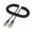 B, variant on 0.5-2.4M Coiled Cable,Male to Male Spring Cable Support 3D 1080P for Camera, Monitor