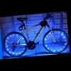 Ultra Bright 20-LED Bicycle Bike Rim Lights LED Colorful Wheel Lights - Colorful Bicycle Tire Accessories (blue)