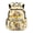 Capybara Sunflower Pattern, variant on Kawaii 17 Inch Girls Backpack with Cute Mushroom Pattern, 600D Polyester Breathable Multi Pocket Bag for Elementary School