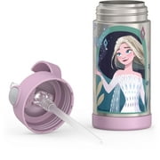 Thermos Stainless Steel Funtainer Water Bottle with Straw, Frozen, 12 Fluid Ounces