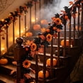 thumbnail image 4 of Halloween Fall Garland, Decorative Hanging Vine with Pumpkins and Maple Leaves for Thanksgiving Home Decor, 4 of 5