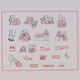 thumbnail image 3 of 40 Uds de Pegatinas decorativas de papel Washi Zulema Pegatinas decorativas washi, 3 of 5