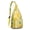 Yellow-6, variant on Tropical Pineapple Sling Backpack – Aesthetic Hawaiian Fruit Print Crossbody Daypack for Women, Teens & Summer Lovers – Cute Pineapple & Flower Design Bag for Travel, Beach, Hiking & Vacation Vibes