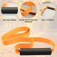 thumbnail image 3 of 3pcs Deer Trail Rope with Non-slip Handle, Heavy Duty Deer Trail Strap Hunting Dragging Traction Rope, Strong Bearing, 3 of 5