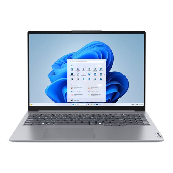 Lenovo ThinkBook 16 G7 ARP 21MW - 180-degree hinge design - AMD Ryzen 5 - 7535HS / up to 4.55 GHz - Win 11 Pro - Radeon 660M - 16 GB RAM - 512 GB SSD NVMe - 16" IPS touchscreen 1920 x 1200 - Gigabit Ethernet - Wi-Fi 6, Bluetooth - dual tone arctic gray - kbd: French / English