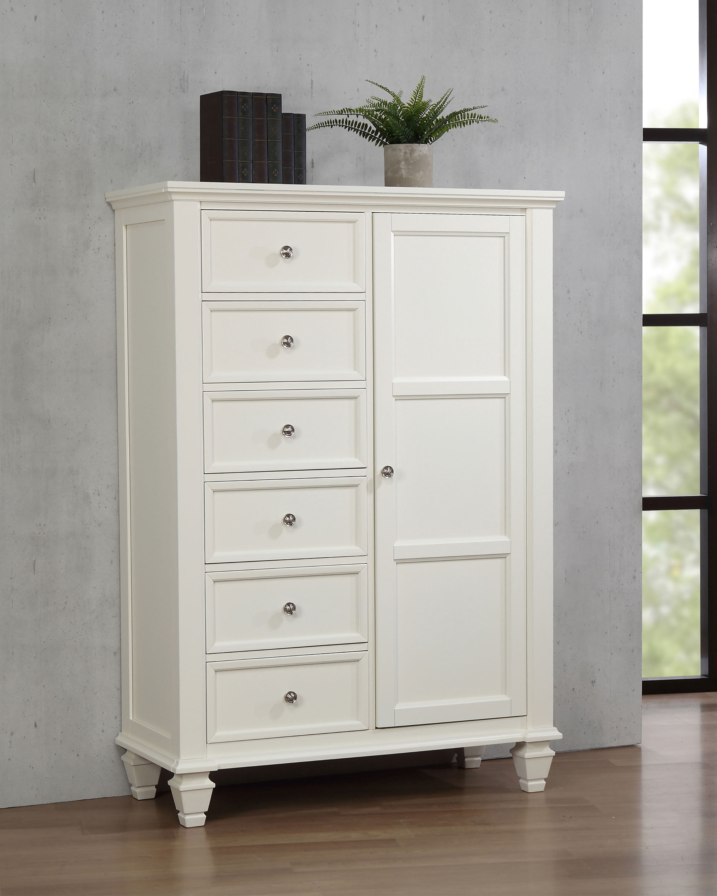 coaster sandy beach dresser white Coaster Sandy Beach 3-Drawer Nightstand, White