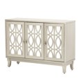thumbnail image 5 of Kadyn Sideboard with Glass Doors, Accent Storage Cabinet with 3 Door, Sideboard Buffet Cabinet for Hallway, Champagne, 5 of 13