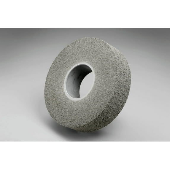 Scotch-Brite Light Deburring Wheel, LD-WL, 7S Fine, 12 in x 1/2 in x 5 in, 2 per case
