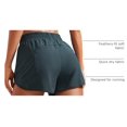 thumbnail image 4 of Shorts CRZ YOGA para correr, tiro alto, secado rápido con bolsillo con cierre, 4 of 6