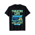 thumbnail image 1 of [Funny Theatre Nerd Tee] Funny Musical Theater T-Shirt - 100% Cotton, Theatre Nerd Actor Gift for Men Women Family Friends, 1 of 6