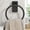 Black, variant on Brushed Nickel Towel Rings, Self Adhesive Hand Towel Holders for Bathroom and RV, No Drill Mount, 2 Pack