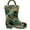 Green Camo, variant on Storm Kidz Kids Boys Rainboots, Blue Camo Print Toddler 10