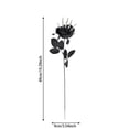 thumbnail image 3 of Ailezt Halloween Decor Rose With Head Lifelike Decorative Halloween Party Decorations Silk Material Reusable Never Fade Steel Wire Internal, 3 of 4