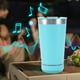 thumbnail image 2 of Pisexur Batería de cocina Altavoz Bluetooth de 16 oz, vaso de acero inoxidable con aislamiento para la cocina del hogar, 2 of 7