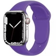 thumbnail image 3 of Kit de 3 correas para apple Watch compatible con 45mm/44mm/42mm de silicón. Longitud M/L Mamá Pulpo  Paquete silicón, 3 of 6