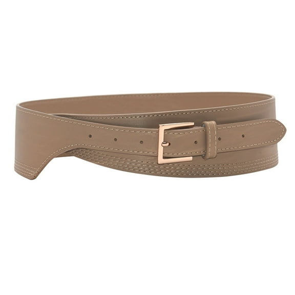 Womens Belts Ladies Wide Decorative Coat Sweater Girdle Fashion Versatile Dresses Suits Waist Accessories Leather Casual Stretchy Waist Belt for Women