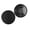 round-Black, variant on Light weights Blister Pad AntiAbrasion Ankle Protectors Featuring SelfStick Technology And Cooling Flower Pattern