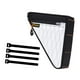 thumbnail image 4 of Bolsa triangular para bicicleta, bolsa para cuadro de bicicleta, bolsa compacta y multifuncional para debajo del tubo de la bicicleta. Blanco, 4 of 8