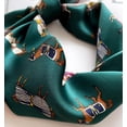 thumbnail image 3 of CHUNTIAN 100% Mulberry Silk Neck Scarf 21"x21" Small Square Scarfs for Women Gift Packed, 3 of 5